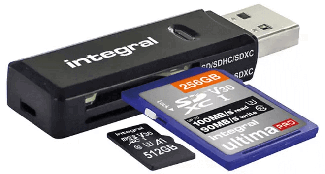 Remove USB or SD write protection.