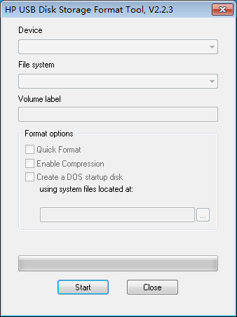 hp usb disk storage format tool - лучший инструмент форматирования жесткого диска