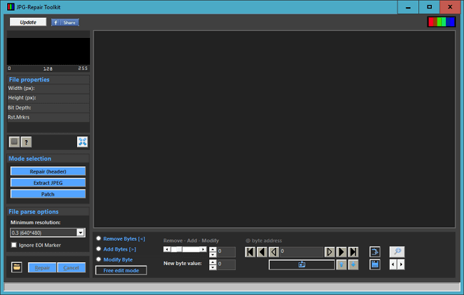 лучшая программа для исправления фотографий на ПК - JPEG Repair Toolkit