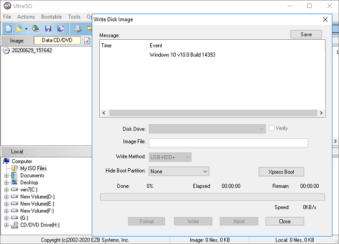 create Windows 10 installation USB drive